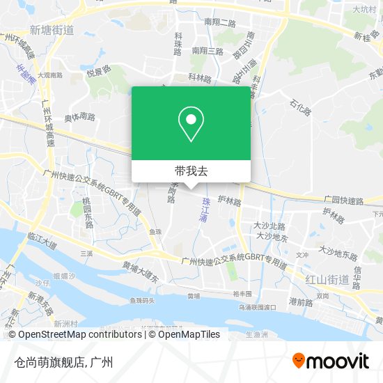 仓尚萌旗舰店地图