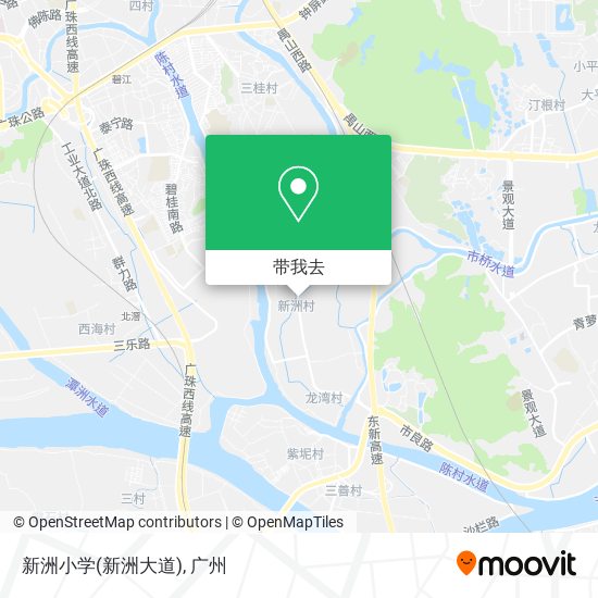 新洲小学(新洲大道)地图