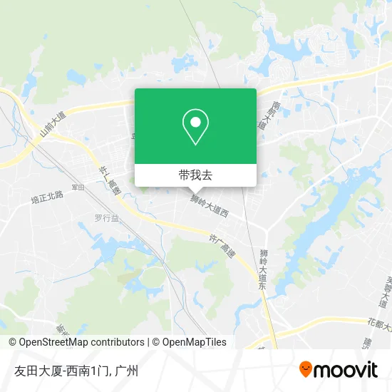 友田大厦-西南1门地图