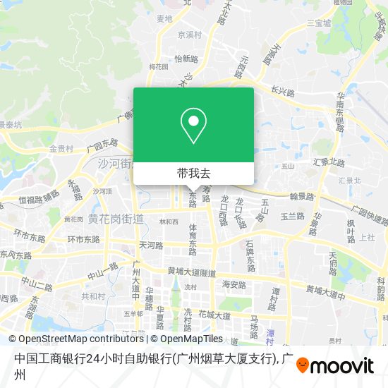 中国工商银行24小时自助银行(广州烟草大厦支行)地图