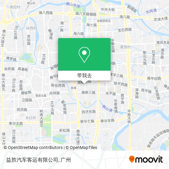 益胜汽车客运有限公司地图