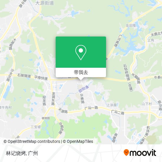 林记烧烤地图