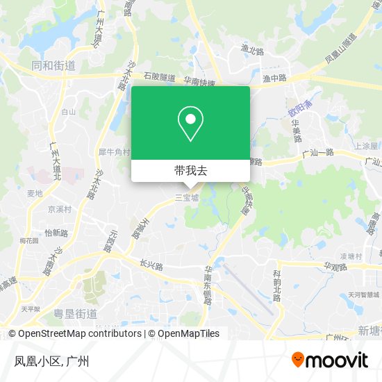 凤凰小区地图