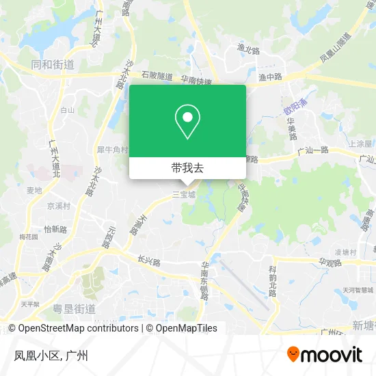 凤凰小区地图