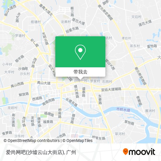 爱尚网吧(沙墟云山大街店)地图