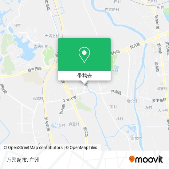 万民超市地图