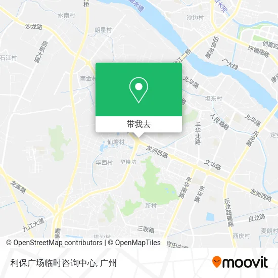 利保广场临时咨询中心地图