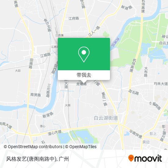 风格发艺(唐阁南路中)地图