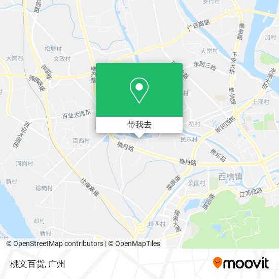 桃文百货地图