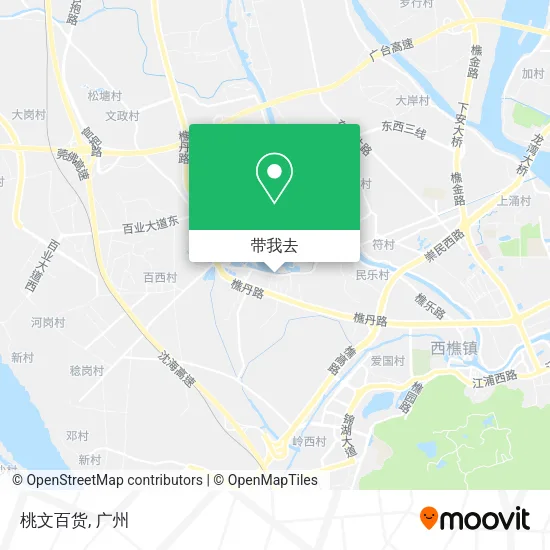桃文百货地图