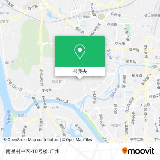 南星村中区-10号楼地图