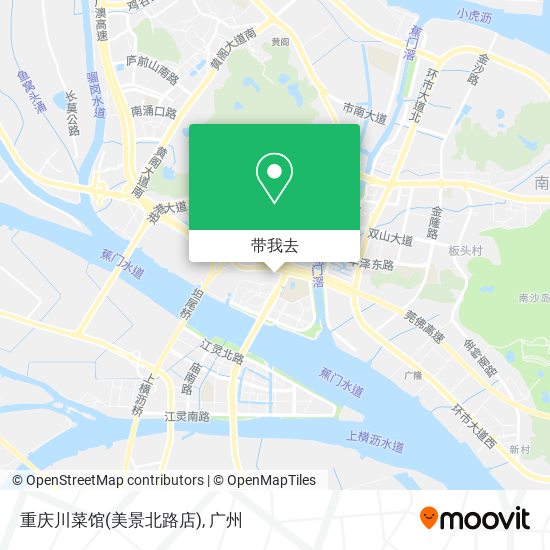 重庆川菜馆(美景北路店)地图
