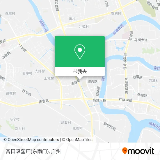 富田吸塑厂(东南门)地图
