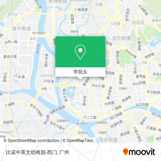 比诺中英文幼稚园-西门地图