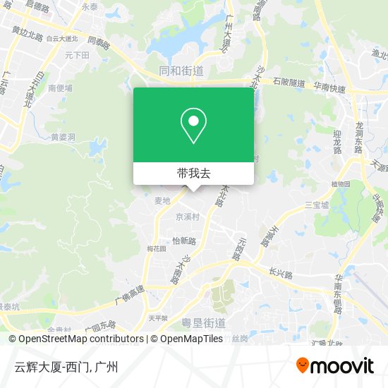 云辉大厦-西门地图