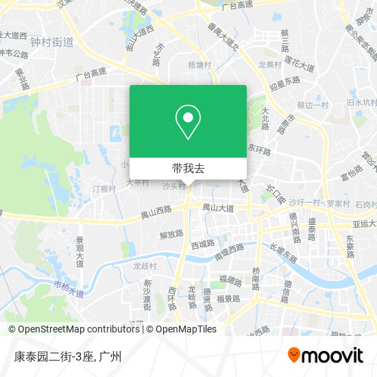 康泰园二街-3座地图