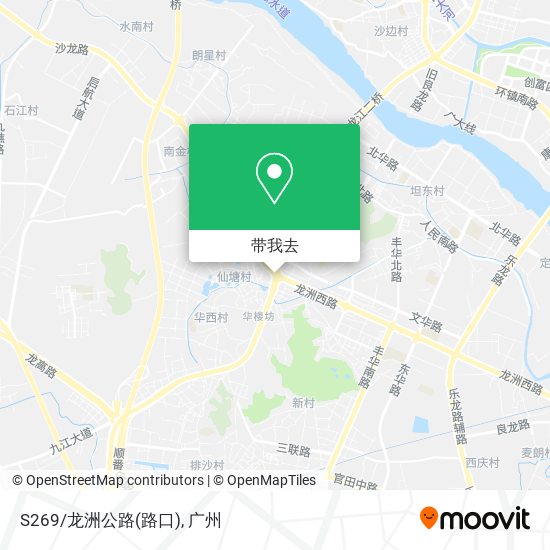 S269/龙洲公路(路口)地图