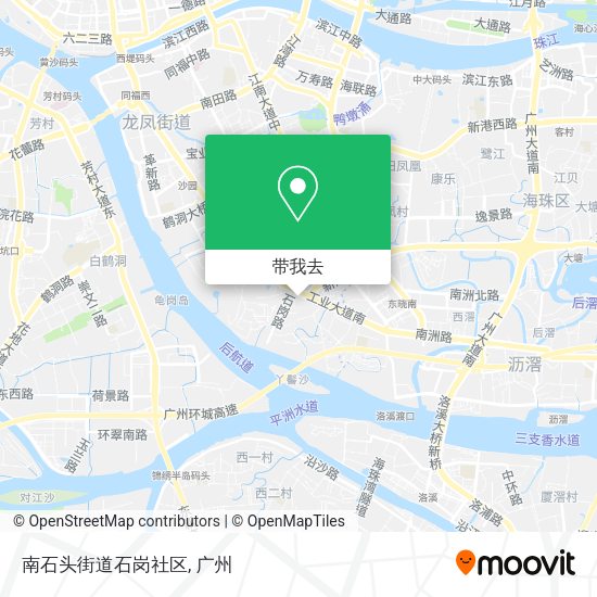 南石头街道石岗社区地图