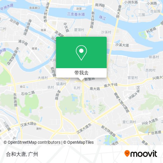 合和大唐地图