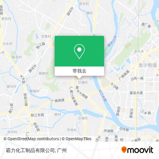 霸力化工制品有限公司地图