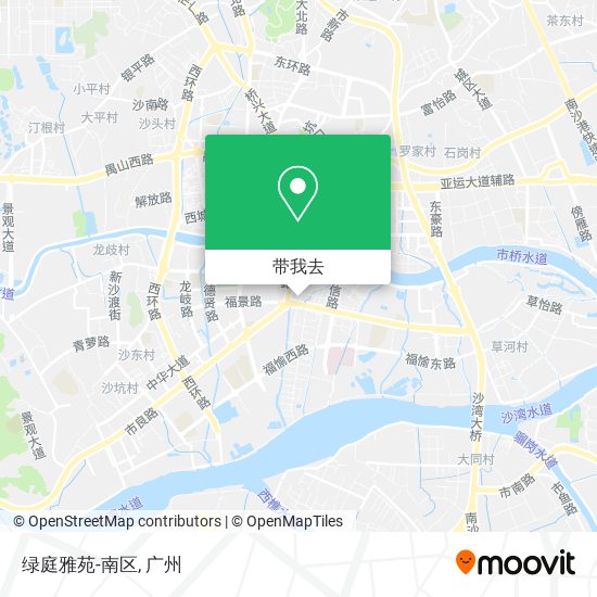 绿庭雅苑-南区地图