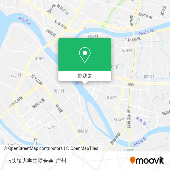 南头镇大学生联合会地图