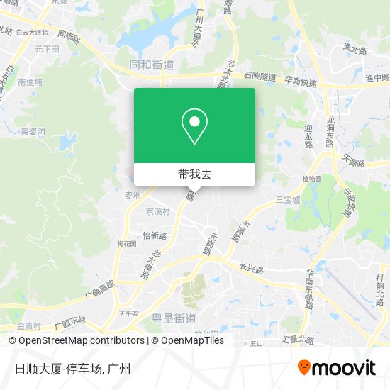 日顺大厦-停车场地图