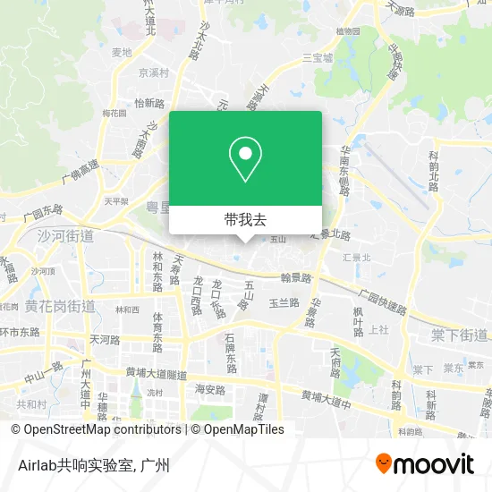 Airlab共响实验室地图