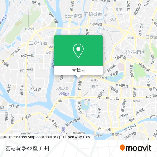 荔港南湾-A2座地图