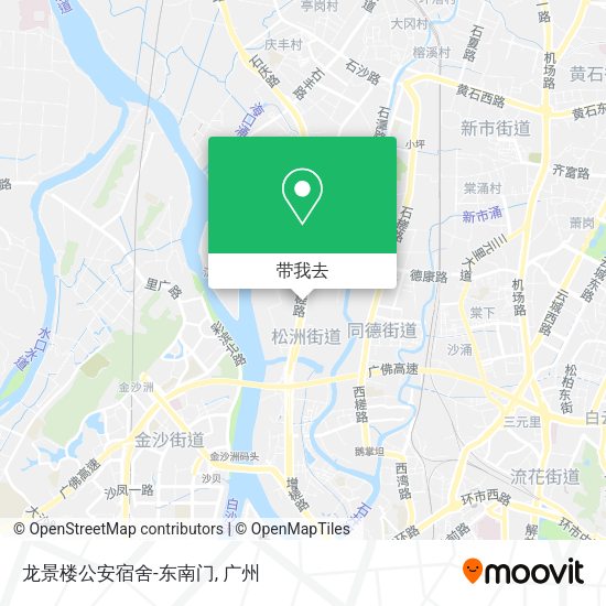龙景楼公安宿舍-东南门地图