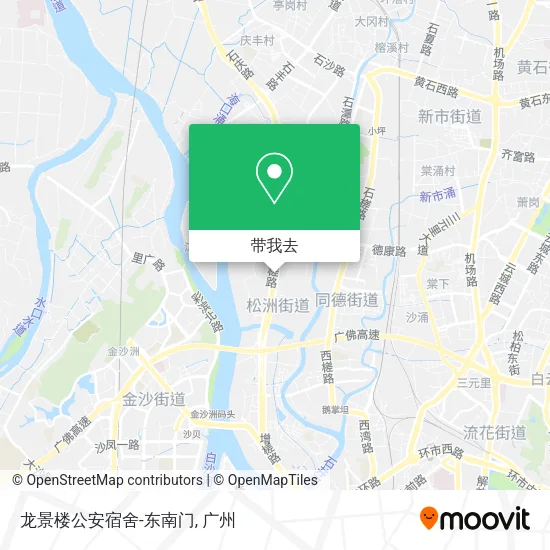 龙景楼公安宿舍-东南门地图