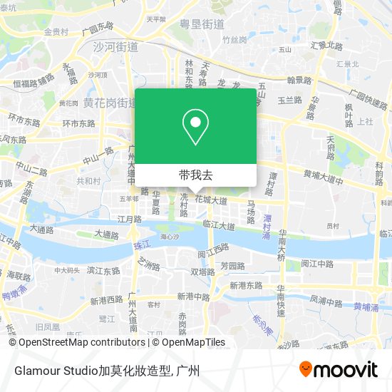 Glamour Studio加莫化妝造型地图