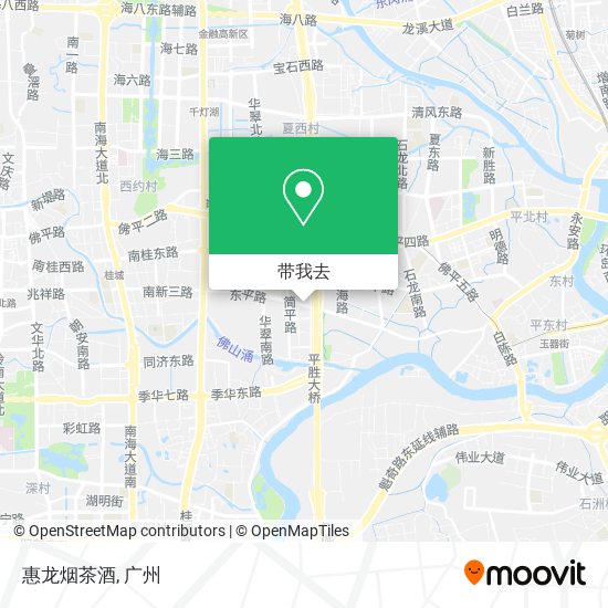 惠龙烟茶酒地图