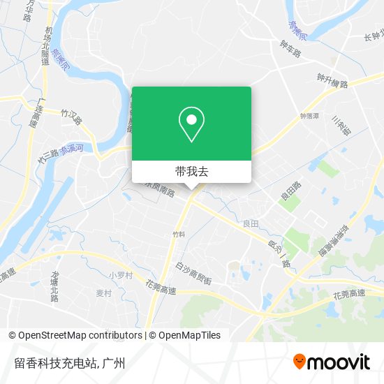 留香科技充电站地图