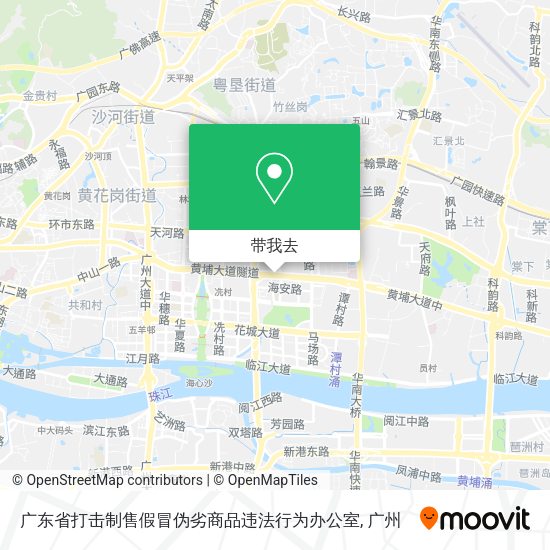 广东省打击制售假冒伪劣商品违法行为办公室地图