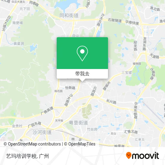 艺玛培训学校地图