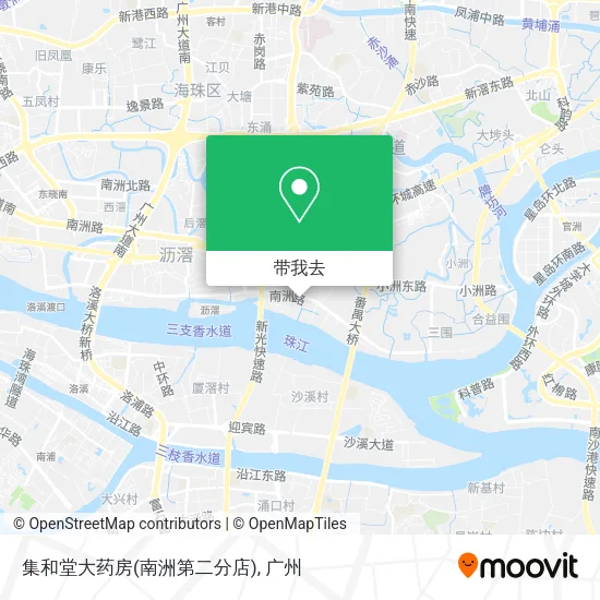 集和堂大药房(南洲第二分店)地图