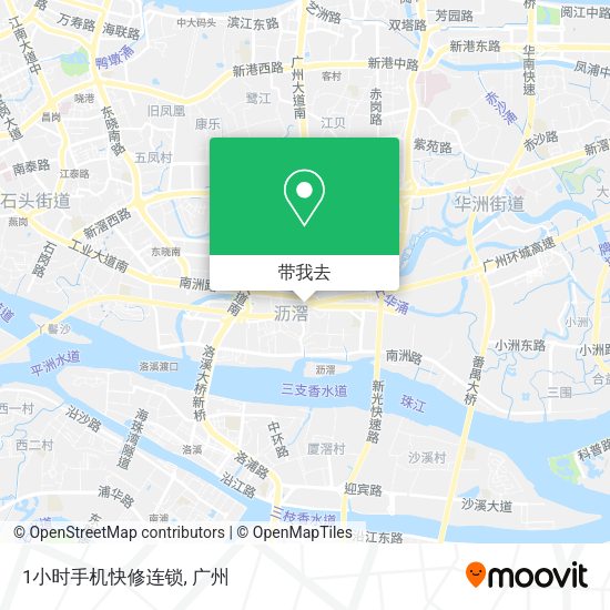 1小时手机快修连锁地图