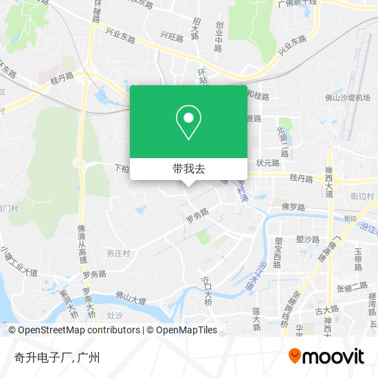 奇升电子厂地图