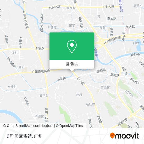 博雅居麻将馆地图