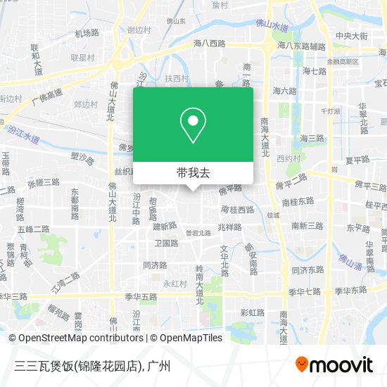 三三瓦煲饭(锦隆花园店)地图