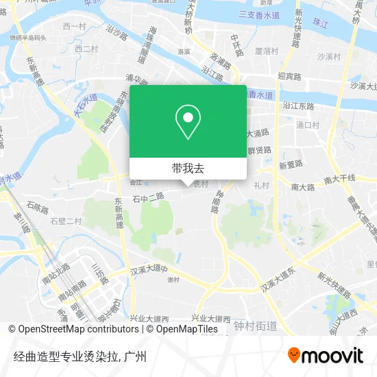 经曲造型专业烫染拉地图