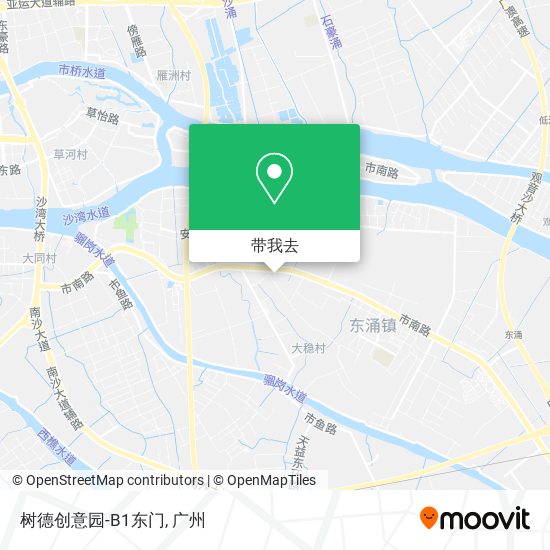 树德创意园-B1东门地图