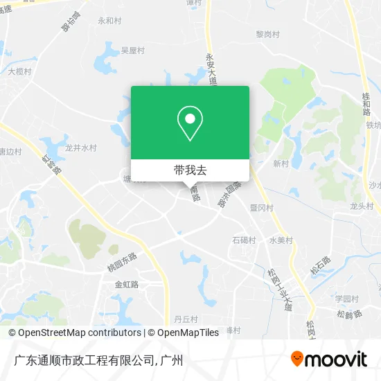广东通顺市政工程有限公司地图