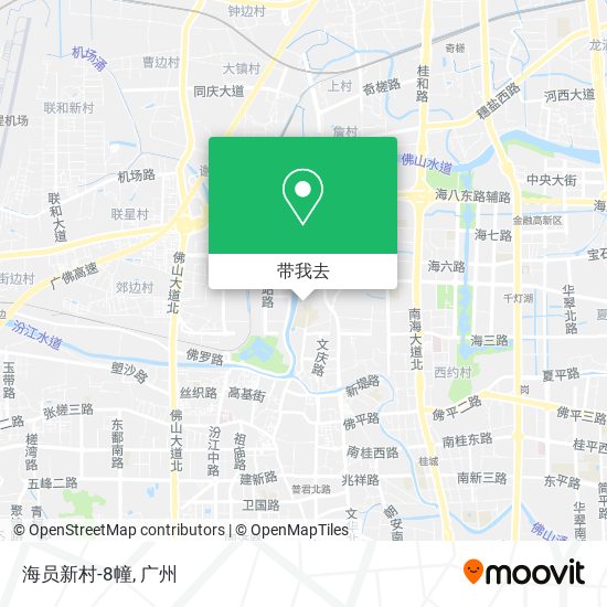 海员新村-8幢地图