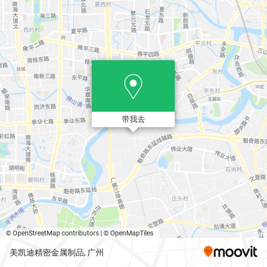美凯迪精密金属制品地图
