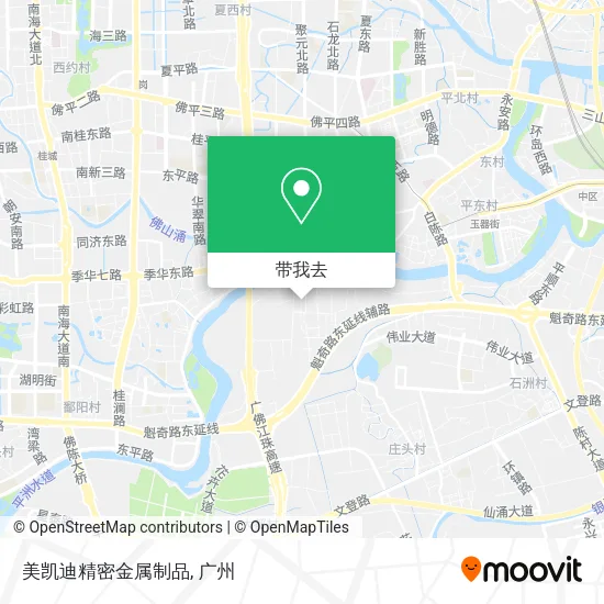 美凯迪精密金属制品地图