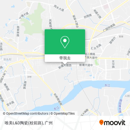唯美L&D陶瓷(校前路)地图