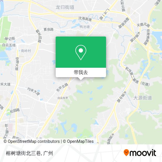榕树塘街北三巷地图