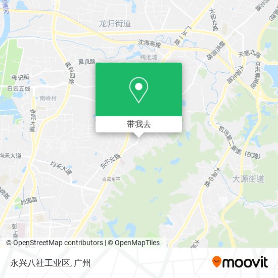 永兴八社工业区地图
